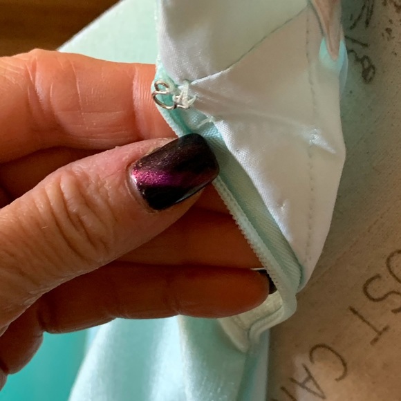 Cecilia Couture satin evening gown - Picture 7 of 13